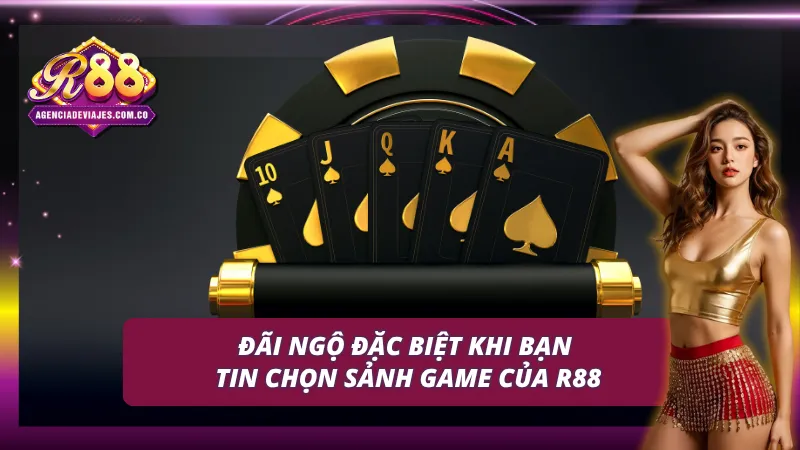 Sảnh game R88 đầy hứa hẹn với loạt đãi ngộ xịn sò